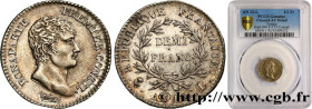 CONSULATE
Type : Demi-franc Bonaparte Premier Consul 
Date : An 12 (1803-1804) 
Mint name / Town : Bayonne 
Quantity minted : 54128 
Metal : silver 
M...
