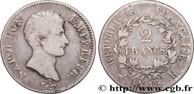PREMIER EMPIRE / FIRST FRENCH EMPIRE
Type : 2 francs Napoléon Empereur, Calendrier révolutionnaire 
Date : An 13 (1804-1805) 
Mint name / Town : Borde...