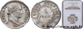 PREMIER EMPIRE / FIRST FRENCH EMPIRE
Type : 1 franc Napoléon Ier tête laurée, Empire français 
Date : 1811 
Mint name / Town : Lyon 
Quantity minted :...