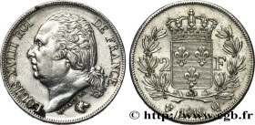 LOUIS XVIII
Type : 2 francs Louis XVIII 
Date : 1819 
Mint name / Town : Perpignan 
Quantity minted : 64203 
Metal : silver 
Millesimal fineness : 900...