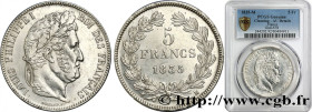 LOUIS-PHILIPPE I
Type : 5 francs IIe type Domard 
Date : 1835 
Mint name / Town : Toulouse 
Quantity minted : 411939 
Metal : silver 
Millesimal finen...