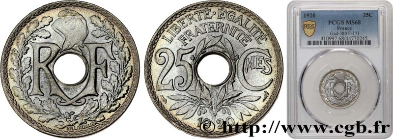 III REPUBLIC
Type : 25 centimes Lindauer 
Date : 1920 
Quantity minted : 1810812...