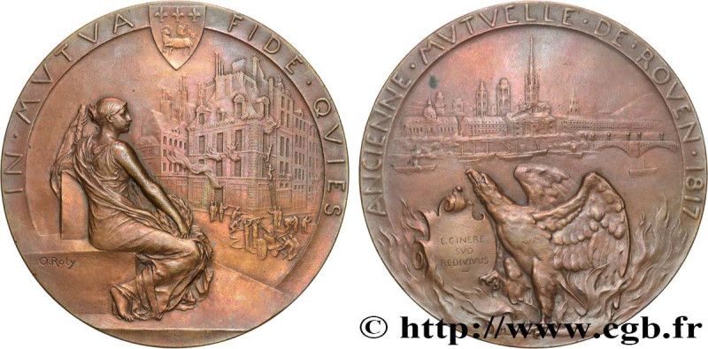 INSURANCES
Type : Médaille, Ancienne Mutuelle de Rouen 
Date : n.d. 
Metal : bro...
