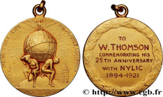 INSURANCES
Type : Médaille, Compagnie d’Assurance-Vie, 25e anniversaire 
Date : 1921 
Mint name / Town : Etats-Unis, New-York 
Metal : gold 
Diameter ...