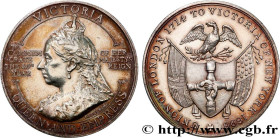 GREAT-BRITAIN - VICTORIA
Type : Médaille, Commémoration des 60 ans de règne de la reine, Union Fire Insurance Company of London 
Date : 1896 
Metal : ...