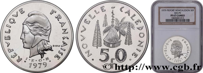 NEW CALEDONIA
Type : Piéfort 50 Francs Proof IEOM 
Date : 1979 
Mint name / Town...