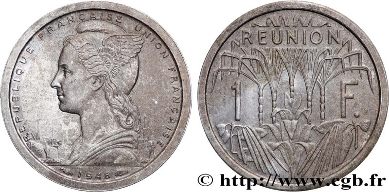 FRENCH FOURTH REPUBLIC - FRENCH UNION - RÉUNION ISLAND
Type : 1 Franc Union Fran...