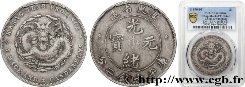 CHINA
Type : 1 Dollar Province de Guangdong 
Date : (1890-1908) 
Mint name / Tow...