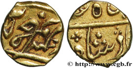 BRITISH INDIA
Type : 1/15 Mohur 
Date : n.d. 
Quantity minted : --- 
Metal : gold 
Diameter : 7  mm
Orientation dies : 6  h.
Weight : 0,76  g.
Rarity ...