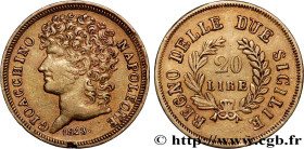 ITALY - KINGDOM OF NAPLES - JOACHIM MURAT
Type : 20 Lire or, rameaux longs 
Date : 1813 
Mint name / Town : Naples 
Quantity minted : 42756 
Metal : g...