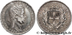 ITALY - KINGDOM OF SARDINIA - CHARLES-ALBERT
Type : 1 Lira  
Date : 1838 
Mint name / Town : Gênes 
Quantity minted : 22909 
Metal : silver 
Millesima...