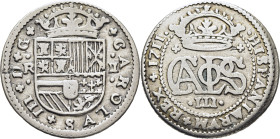 CARLOS III Archiduque. Barcelona. 2 reales. 1711