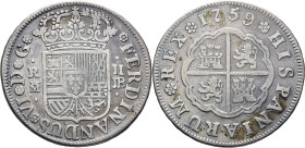 FERNANDO VI. Madrid. 2 reales. 1759. JB