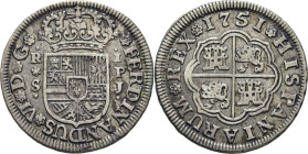 FERNANDO VI. Sevilla. Real. 1751. PJ. Tono