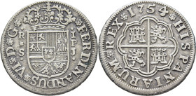 FERNANDO VI. Sevilla. Real. 1754. PJ