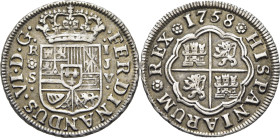 FERNANDO VI. Sevilla. Real. 1758. JV. Atractiva