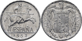 ESTADO ESPAÑOL. Madrid. 5 céntimos. 1953. SC+. Espléndida