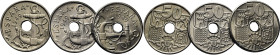 ESTADO ESPAÑOL. Madrid. 50 céntimos. 1949*19-51 y *19-52, *19-53. Lote de 3