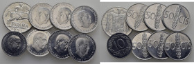 ESTADO ESPAÑOL. Madrid. 50 céntimos. 1966*19-67, *19-68, *19-71, *19-73 y *19-75...Lote de 8