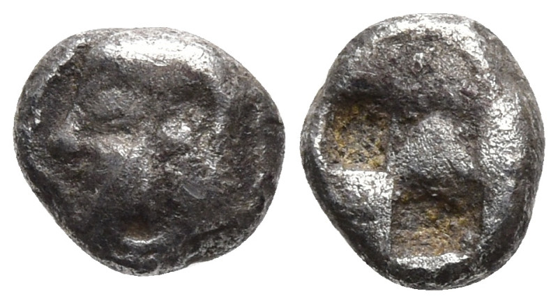 Greek coins. Ar 0,29g, 5,1mm.
