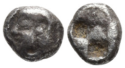 Greek coins. Ar 0,29g, 5,1mm.
