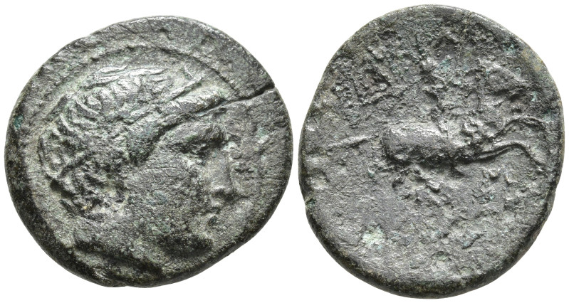 Greek coins, Æ 3,32g,1708mm.