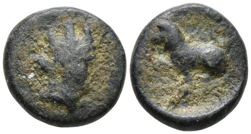 Greek coins, Æ 1,83g, 11,7mm.
