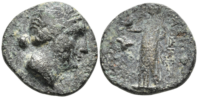 Greek coins, Æ 3,60g, 17,2mm.