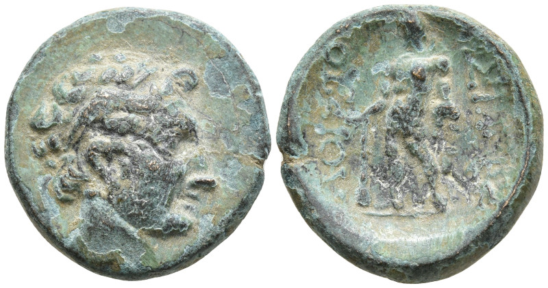 Greek coins, Æ 4,08g, 17,7mm.