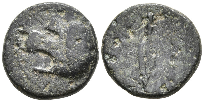 Greek coins, Æ 1,70g, 13,0mm.