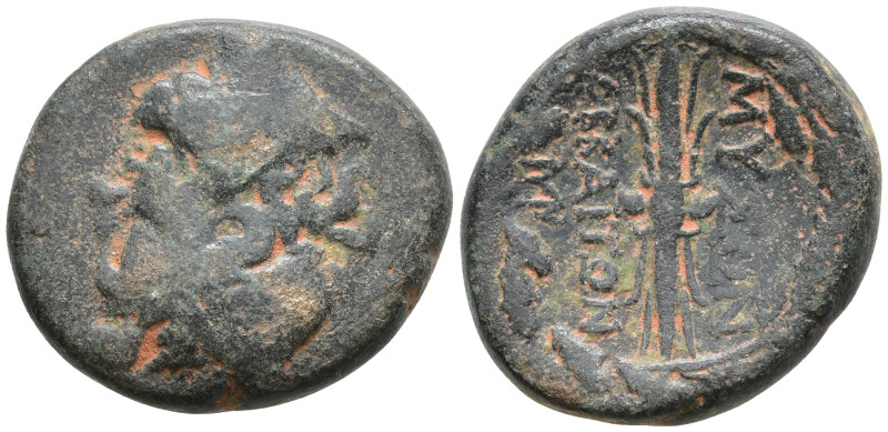 Greek coins, Æ 7,24g, 19,4mm.