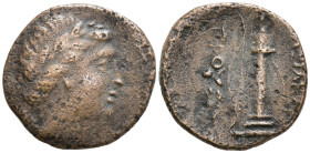 Greek coins, Æ 3,11g, 17,6mm.