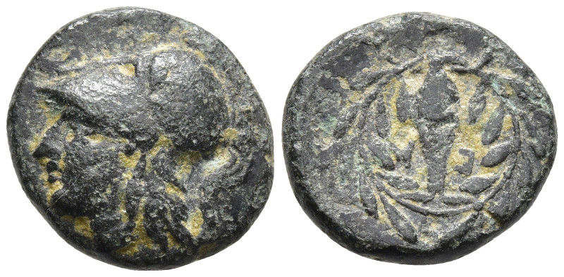 Greek coins, Æ 1,27g, 10,8mm.