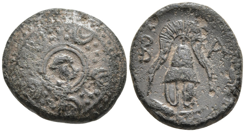 Greek coins, Æ 3,60g, 15,5mm.