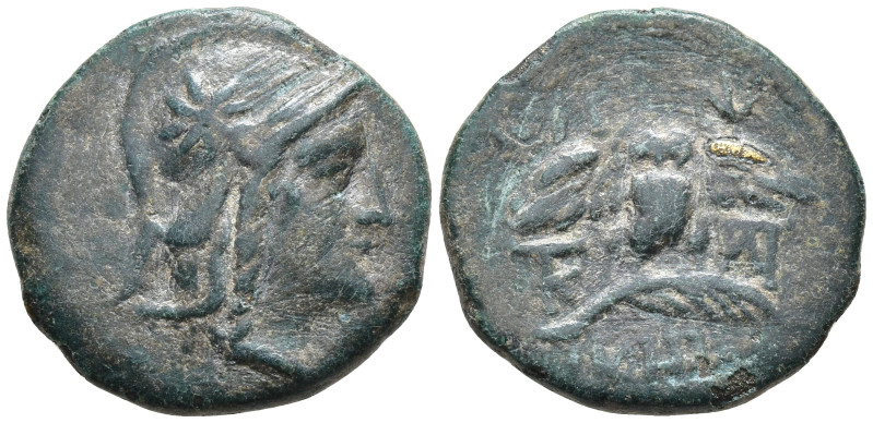 Greek coins, Æ 2,68g, 16,6mm.