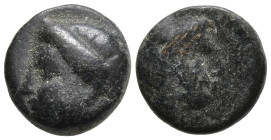Greek coins, Æ 0,96g, 9,0mm.