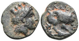 Greek coins, Æ 1,23g, 1,4mm.