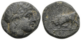 Greek coins, Æ 0,88g, 9,8mm.