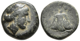 Greek coins, Æ 1,51g, 11,2mm.