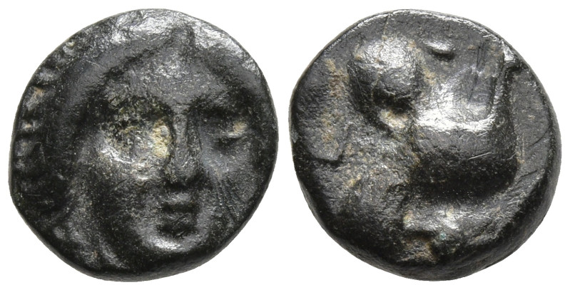 Greek coins, Æ 0,85g, 9,1mm.