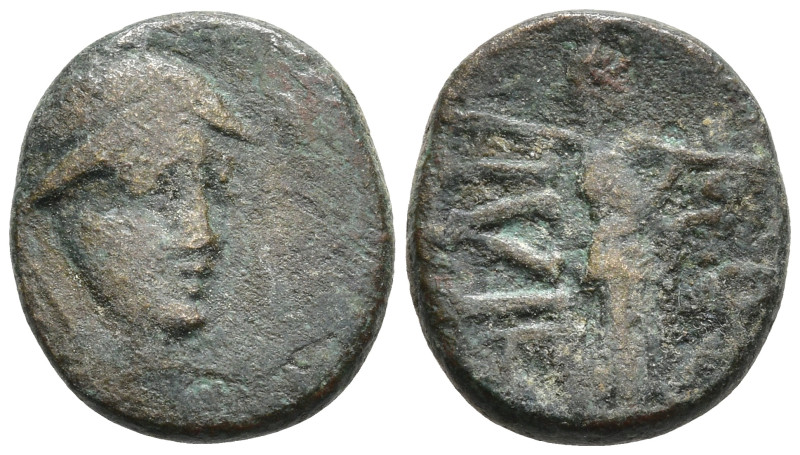 Greek coins, Æ 1,35g, 11,4mm.