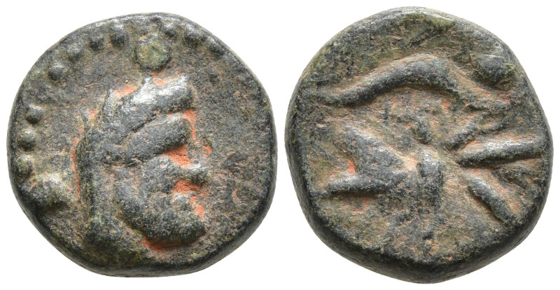 Greek coins, Æ 2,18g, 11,8mm.