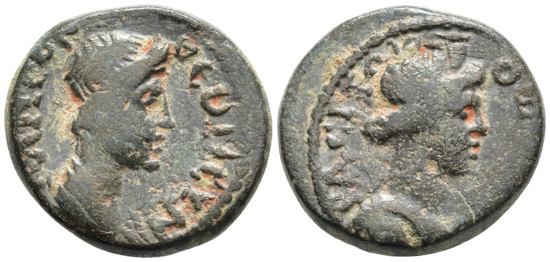 Mysia, Pergamum. Pseudo-autonomous. Time of Claudius-Nero (40-60?) Æ15mm. ΘЄAN P...