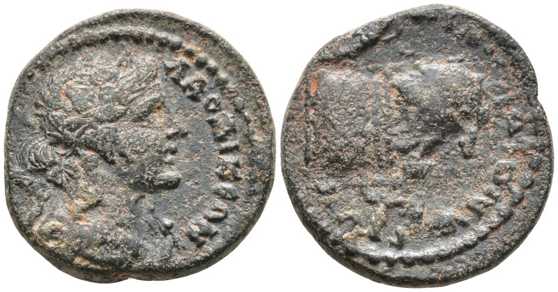 Greek coins, Æ 4,39g, 20,1mm.