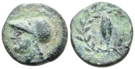 Greek coins, Æ 1,33g, 11,1mm.