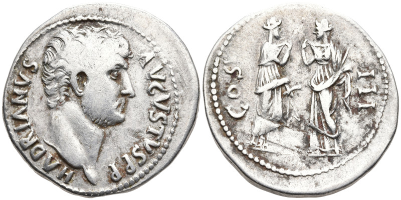 İonia, Smyrna. Hadrian AR Cistophoric Tetradrachm AD 128-132. HADRIANVS AVGVSTVS...