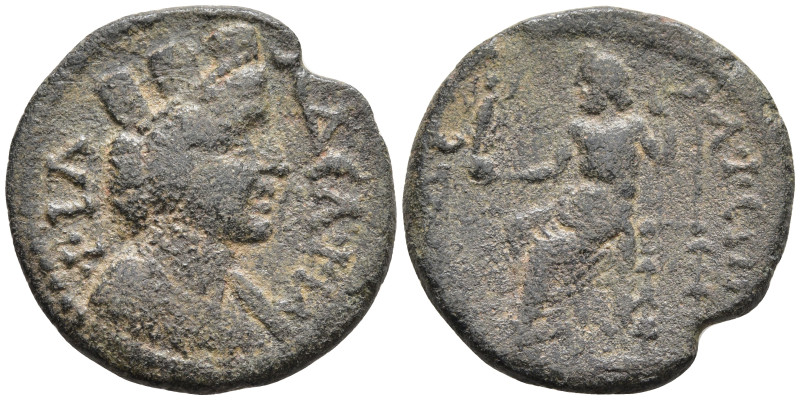 Lydia, Philadelphia. Pseudo-autonomous. Time of Septimius Severus AD 193-211. Æ2...