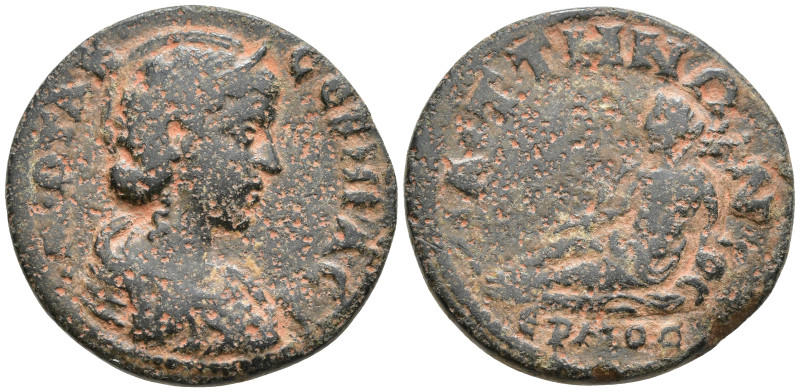 Lydia, Saitta. Otacilia Severa. Augusta, AD 244-249. Æ21. Draped bust right wear...