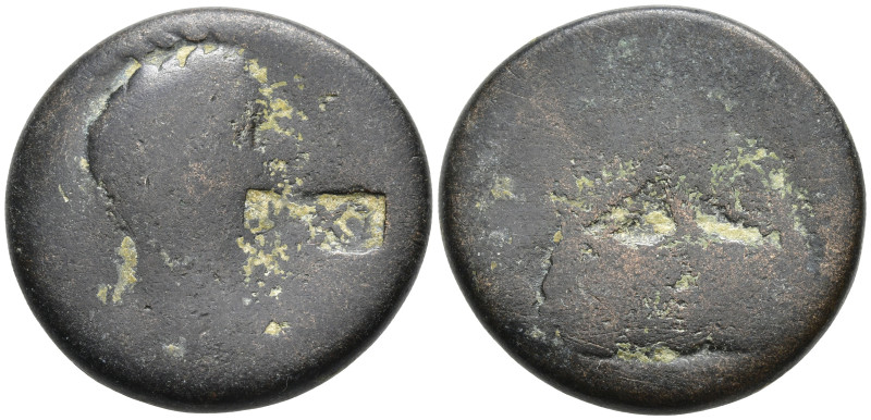 "Roman Provincial
CAPPADOCIA. Caesaraea-Eusebia. Domitian (?), 81-96. Tetrassar...