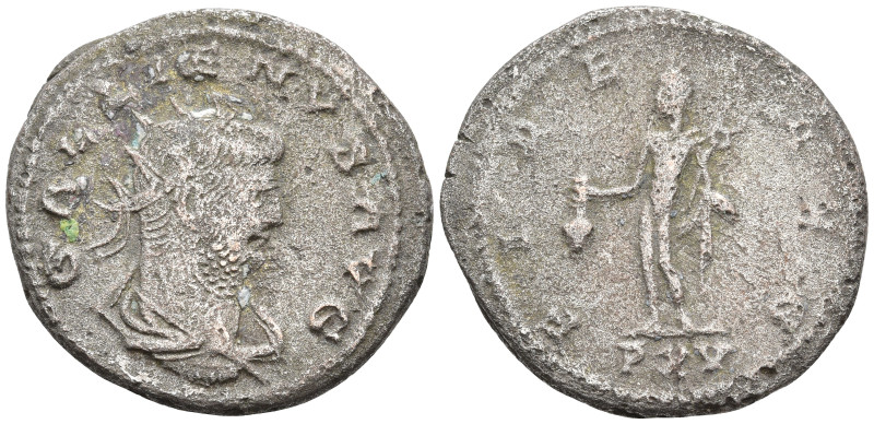 Gallienus BI Antoninianus. Uncertain Asian Mint, AD 267. GALLIENVS AVG, radiate ...
